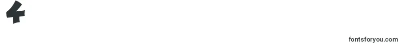 KraashBlack Font – Fonts for Digit 4