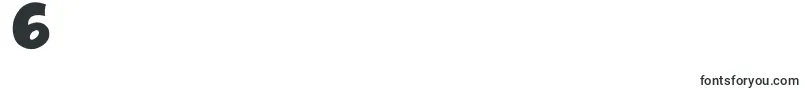 KraashBlack Font – Fonts for Digit 6