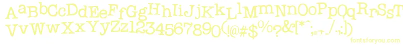 Probsecretary1 Font – Yellow Fonts