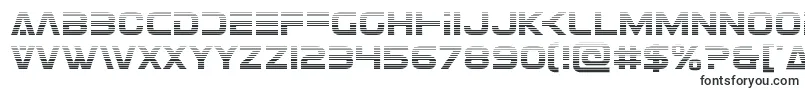 Eurofightergrad-Schriftart – Schriften für Mac