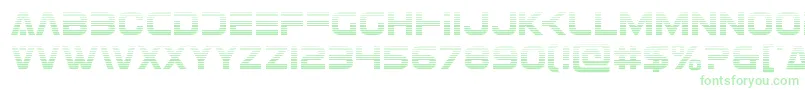 Eurofightergrad-Schriftart – Grüne Schriften