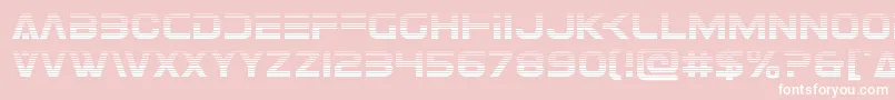 Eurofightergrad Font – White Fonts on Pink Background