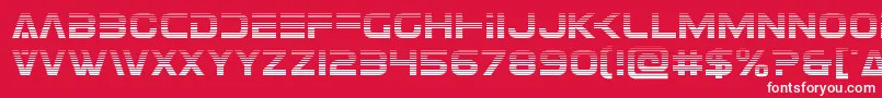 Eurofightergrad Font – White Fonts on Red Background