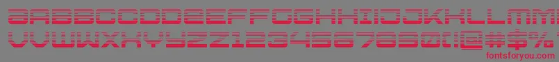 Ussdallasgrad Font – Red Fonts on Gray Background