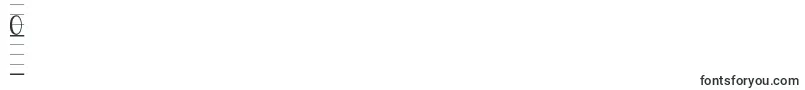 Seyesbde Font – Fonts for Digit 0