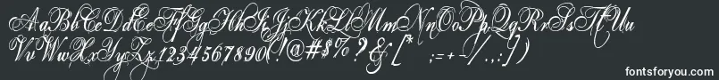 Eutemia Font – White Fonts