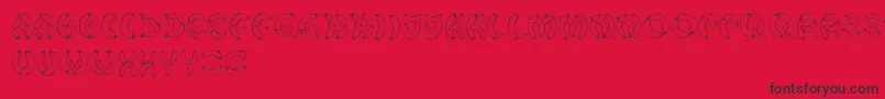 En savoir plus sur la police DerWurstFont Police DerWurstFont – polices noires sur fond rouge