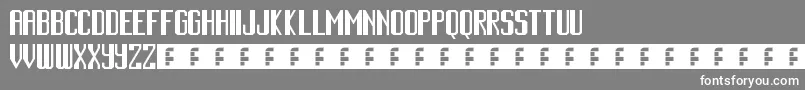 CinematicLanguage Font – White Fonts on Gray Background