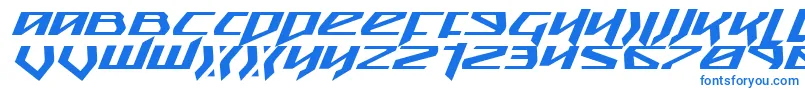 SnubfighterExpandedItalic Font – Blue Fonts