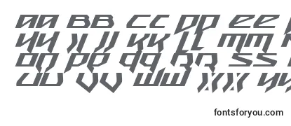 SnubfighterExpandedItalic Font