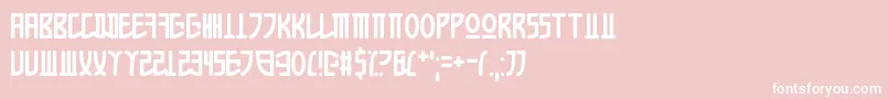 fuente AppleKorea – Fuentes Blancas Sobre Fondo Rosa