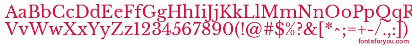 LibrebaskervilleRegular Font – Red Fonts