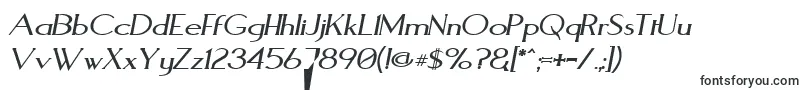 AquaductItalic Font – Fonts for Microsoft Word