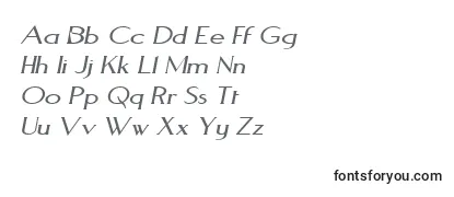 AquaductItalic Font