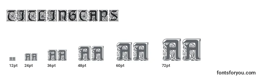 Titlingcaps Font Sizes