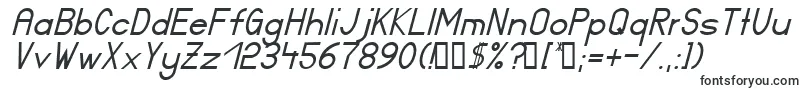 Ft17iItalic-fontti – Tietokoneen fontit