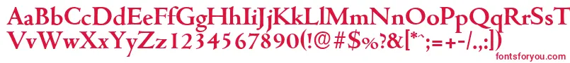 CambridgeserialBold Font – Red Fonts