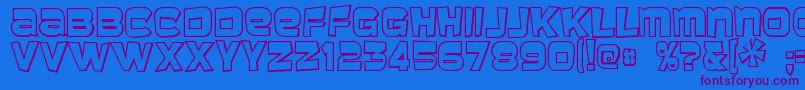 Lisätietoja Baveuse ffy-fontista Baveuse ffy-fontti – violetit fontit sinisellä taustalla