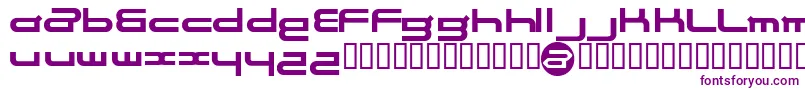 Electrance-fontti – violetit fontit