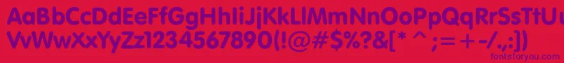 En savoir plus sur la police Riggle Police Riggle – polices violettes sur fond rouge