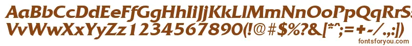 QuadratDemiboldita Font – Brown Fonts