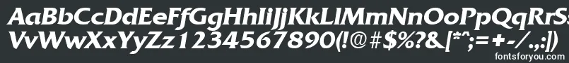 QuadratDemiboldita Font – White Fonts