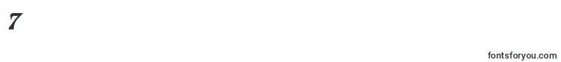 Fitapoluustavc Font – Fonts for Digit 7