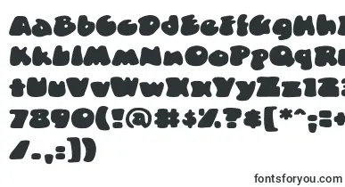 DuncecapBb font – funky Fonts
