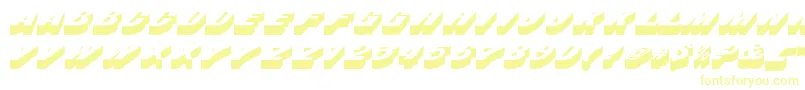 Шрифт BusteritcNormal – жёлтые шрифты