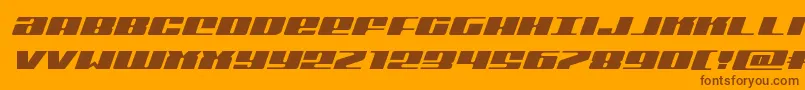 Lisätietoja Michiganexpandital-fontista Michiganexpandital-fontti – ruskeat fontit oranssilla taustalla