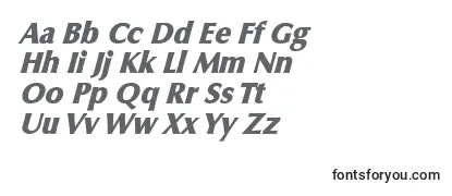 Обзор шрифта GlyphSsiItalic