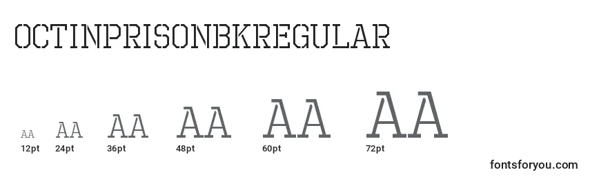 OctinprisonbkRegular Font Sizes