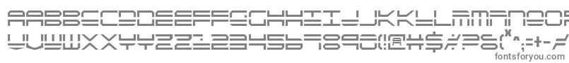 フォントQuickstrikeCondensed – 灰色のフォント