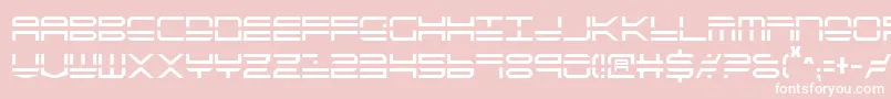 QuickstrikeCondensed Font – White Fonts on Pink Background
