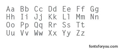 Обзор шрифта LettergothicstdBold