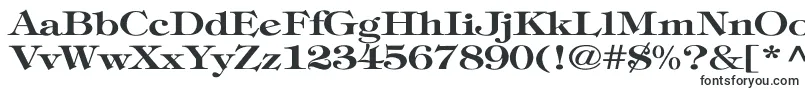 TimpaniBoldWd-fontti – kirjafontit