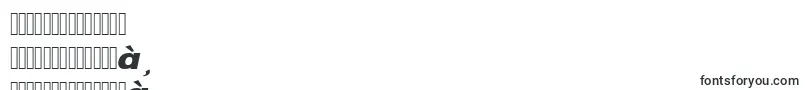 UrwgrotesktextwidBoldOblique Font – Thai Fonts