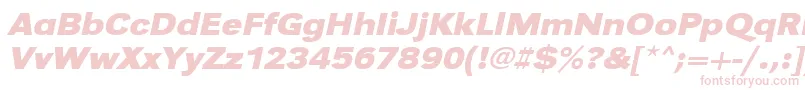 UrwgrotesktextwidBoldOblique Font – Pink Fonts
