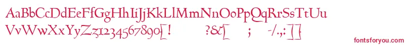 GoundyhundredItalic Font – Red Fonts