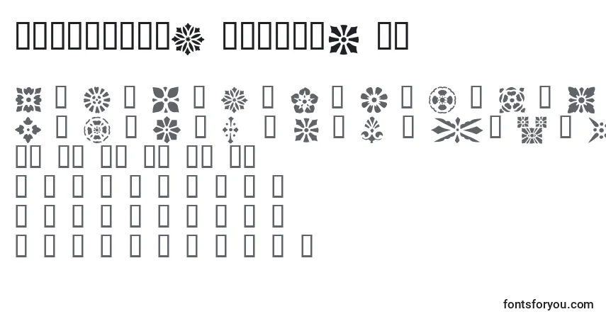 Schriftart VictorianDesignsOne – Alphabet, Zahlen, spezielle Symbole