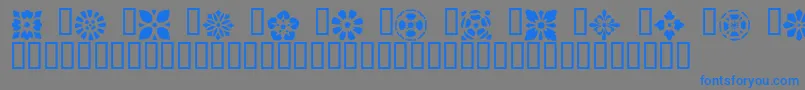 Más sobre la fuente VictorianDesignsOne fuente VictorianDesignsOne – Fuentes Azules Sobre Fondo Gris