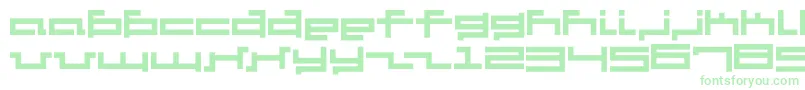 Więcej informacji o czcionce V5Cuadra2Thick Czcionka V5Cuadra2Thick – zielone czcionki na białym tle