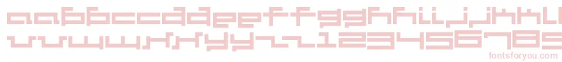 Fonte V5Cuadra2Thick – fontes cor-de-rosa