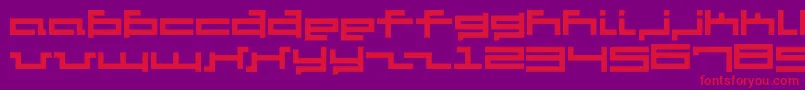 Lisätietoja V5Cuadra2Thick-fontista V5Cuadra2Thick-fontti – punaiset fontit violetilla taustalla