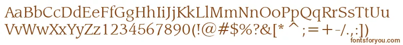 LeawoodBookBt Font – Brown Fonts