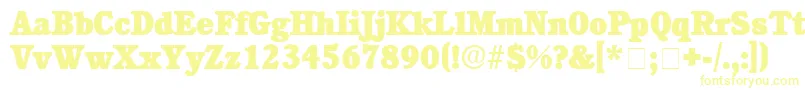 ChoreaDisplaySsiBlack Font – Yellow Fonts