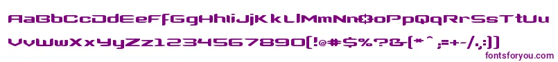 Clonewars2 Font – Purple Fonts on White Background