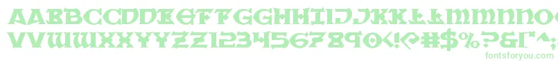 Warpriestexpand Font – Green Fonts