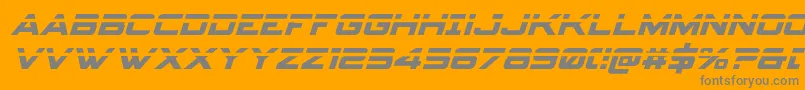 fuente Spyagencyv3laserital – Fuentes Grises Sobre Fondo Naranja