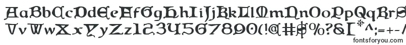 Шрифт Queencountry – пасхальные шрифты